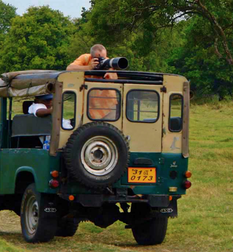 safari in polonnaruwa